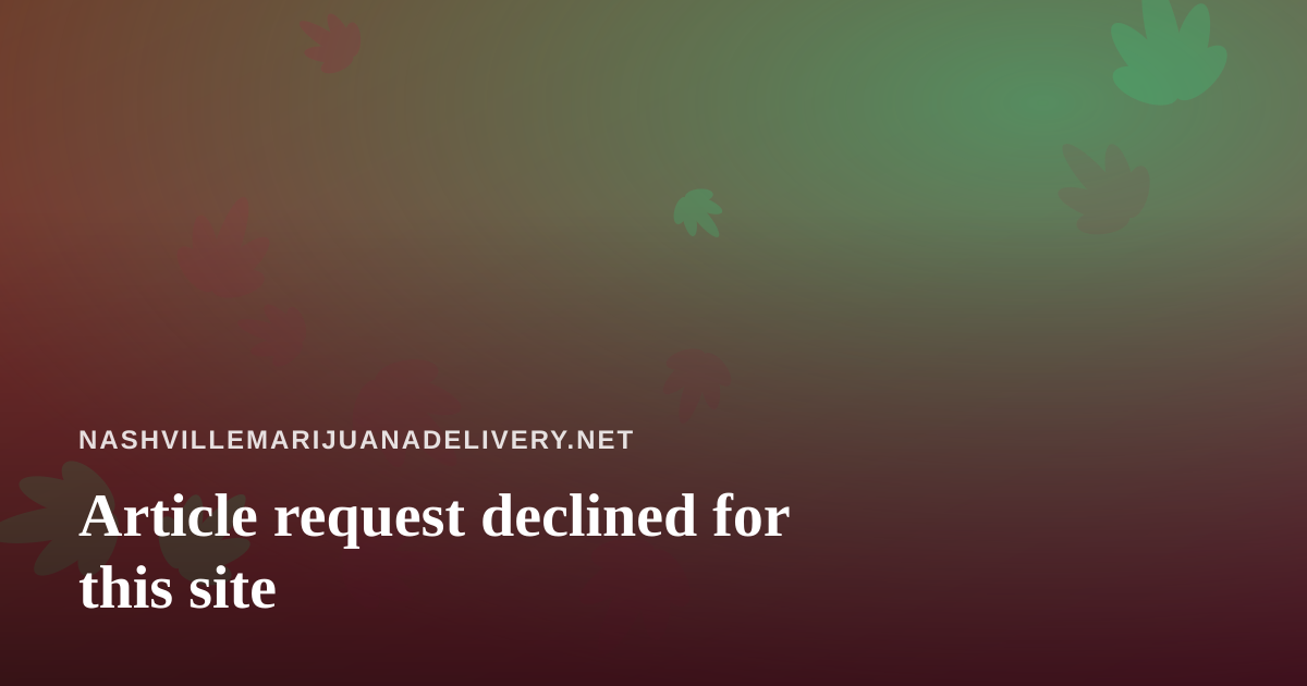 Article request declined for this site